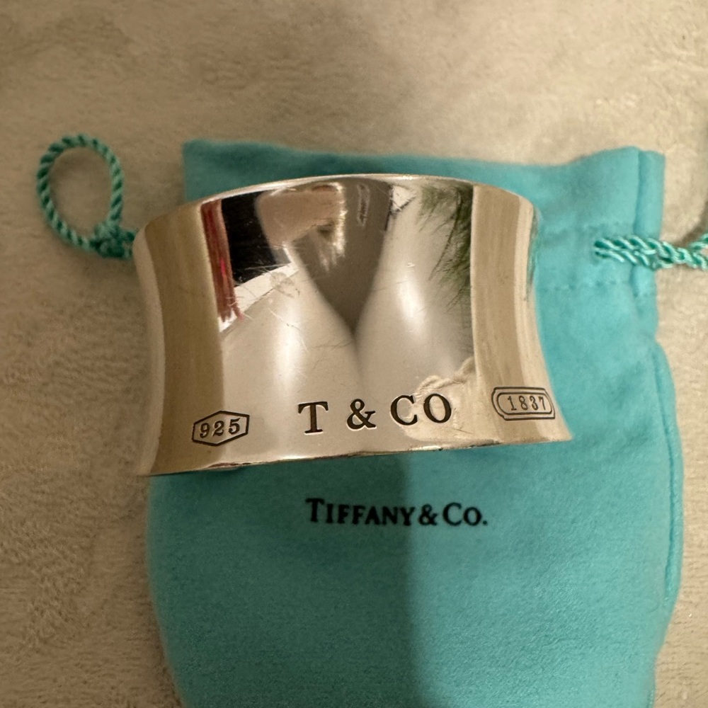 Tiffany & Co. Sterling Sterling Silver Wide Cuff